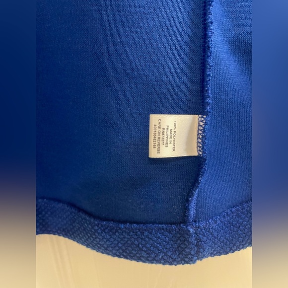 Vintage Elle Blue Knit Bow Snap Button Down Sweater Jacket XS - Picture 4 of 10